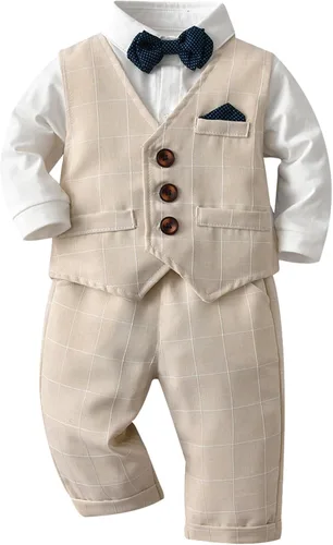 Vista 7 de Boarnseorl Conjuntos de pantalones para bebé niño