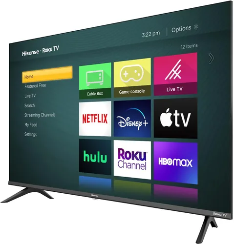 Vista 2 de Hisense Serie H4 32H4G - LED Roku Smart TV de 32 pulgadas con compatibilidad con Asistente de Google y Alexa 32
