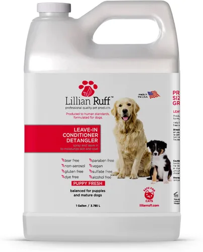 Vista 8 de Acondicionador Detangler Lillian Ruff Pet Leave, 8 onzas