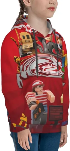 Vista 5 de Sudadera con capucha de dibujos animados con capucha de dibujos animados de impresión 3d sudadera con capucha de moda deportiva