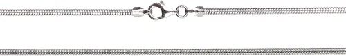 Vista 2 de Italian Quality Chain Cadena de plata de ley 925 Cadena de serpiente real para mujeres u hombres y pulseras para mujeres u hombres, antideslustre