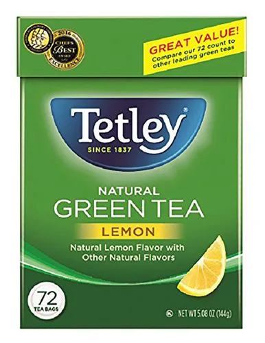 Vista 8 de Tetley Bolsitas de té, negro y verde, 72 bolsitas de té (el empaque puede variar)