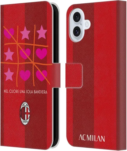 Vista 54 de Head Case Designs Officially Licensed AC Milan Dream Big Children Leather Wallet Case Compatible with Apple iPhone 11