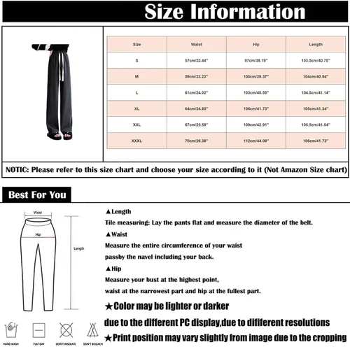 Vista 5 de HJYUZP Womens Joggers Women's Wide Leg Pants Autumn Winter with Fleece Straight Tube Corduroy Sweatpants for Women Trendy