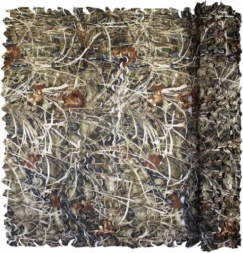 Vista 15 de Red de camuflaje en rollo a granel, red de camuflaje para caza, ejército, fiesta, decoración, protección solar