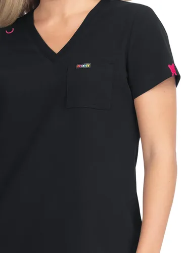 Vista 3 de KOI French Bull F102 - Camiseta de coco para mujer