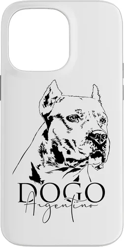 Vista 21 de Dogo Argentino Dog Portrait Dog Portrait Dogs Case for iPhone 17