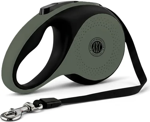 Vista 10 de American Kennel Club Correa retráctil resistente para perro, 16.4 pies, sin enredos, agarre ergonómico, freno de una mano, para perros medianos