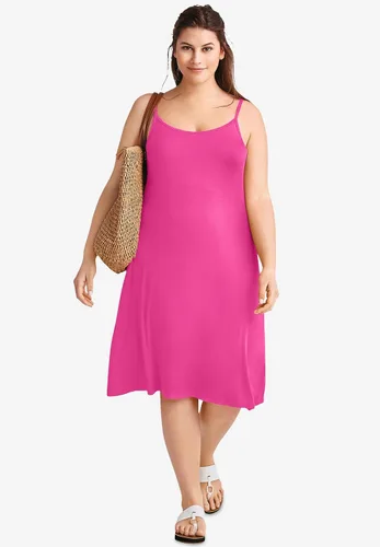 Vista 4 de Ellos Vestido sin mangas de punto de talla grande para mujer