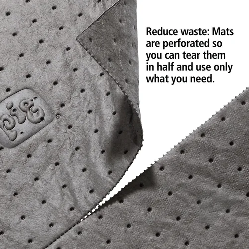 Vista 6 de PIG Mat Tapete absorbente de aceite Original PIG Mat Almohadillas de alfombrilla de 15 x 20 pulgadas Absorbe 11 galones por caja 100