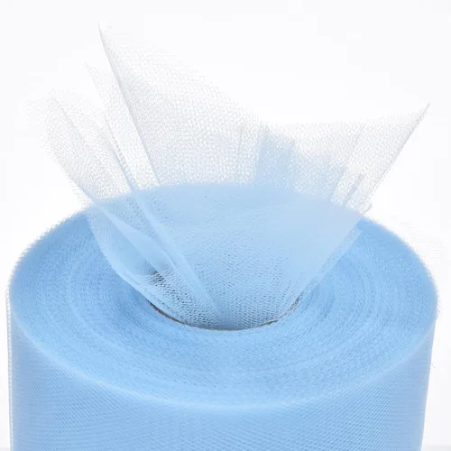 Vista 4 de Rollos de tul de 6 pulgadas por 100 yardas (300 pies) de tela de carrete de tul para bricolaje, faldas tutú, bodas, baby shower, manualidades