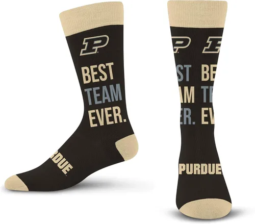 Vista 59 de For Bare Feet NCAA Unisex Best Team Ever Crew Sock Ncaa