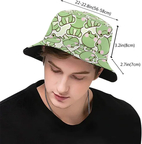 Vista 3 de Sombrero de pescador, sombreros de pesca, para verano, viajes, playa, sol, protección UV, plegable, gorra de pescador para hombres, mujeres