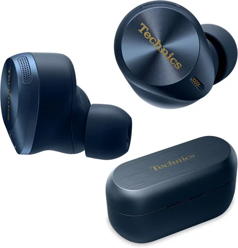 Vista 13 de Technics Auriculares Bluetooth inalámbricos de alta fidelidad prémium con cancelación de ruido avanzada, conectividad multipunto de 3 dispositivos