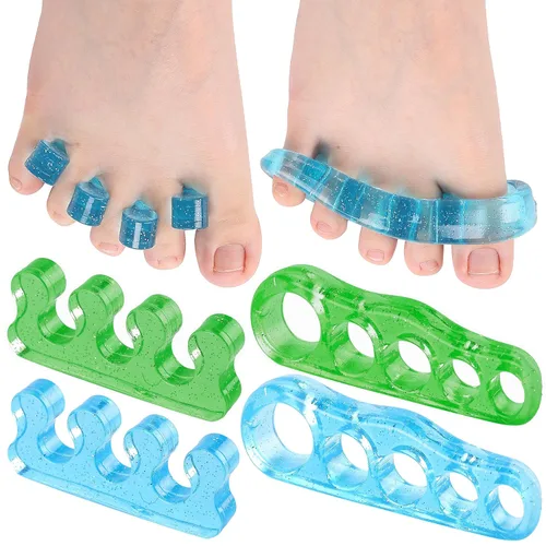 Vista 16 de Original ToePal Separador y enderezador de dedos, para dedos relajados, alivio del dolor de juanetes, dedo martillo y más, para hombres y mujeres