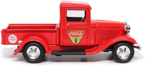 Vista 7 de Motor city classics Coca-Cola Diecast coleccionable 1934 Ford Pick-Up 'Refresh Your Guests' 1:43 Modelo a escala fundida a presión 443031
