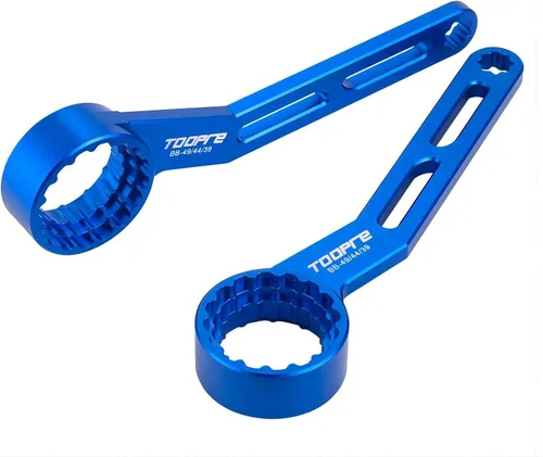 Vista 7 de Mimoke Herramienta de soporte inferior de bicicleta 6 en 1 12/16 muesca para Hollowtech II - Llave BB multifuncional para BBR60/BB80/BB51/PF30