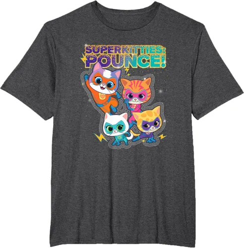 Vista 20 de Disney Junior SuperKitties Pounce! Camiseta de equipo completo, talla S