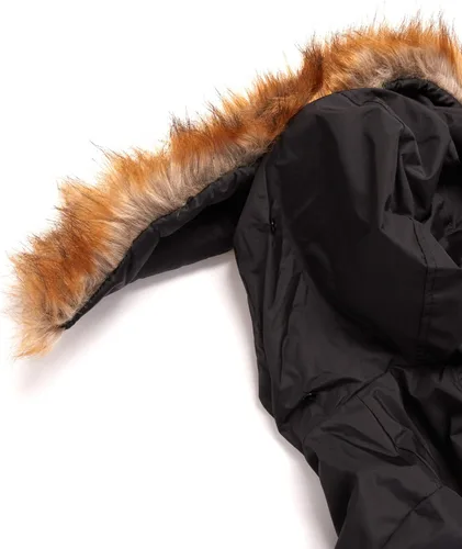 Vista 5 de URBAN REPUBLIC Abrigo de invierno para niñas, chaqueta Anorak pesada con forro Sherpa (4-16)