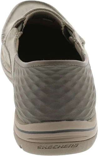 Vista 6 de Skechers USA Expected - Zapatos sin cordones de lona Cayson Moc Toe para hombre