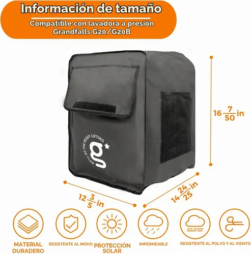 Vista 2 de Giraffe Tools Cubierta para lavadora a presión resistente a los rayos UV