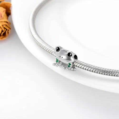 Vista 3 de PEIMKO Dreamcatcher Lucky Girl - Abalorio para pulseras de serpiente de plata de ley con diseño de atrapasueños para pulsera de serpiente para mujer