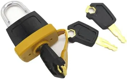 Vista 3 de Juego de 2 candados con llaves para tapa de combustible Caterpillar 5P8500 246-2641
