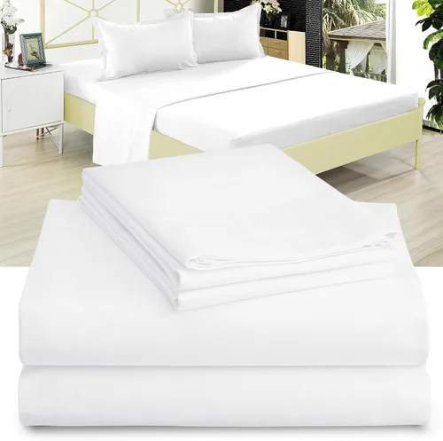 Vista 53 de Juego de Sábanas Twin - Sábanas de Cama Twin de Microfibra Ultra-Suave 1800 - Doble Cepillado - Bolsillos Profundos - Ajuste Fácil - Sin Arrugas Gris