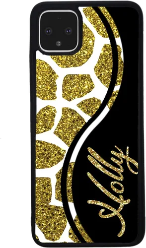 Vista 9 de Funda de goma negra personalizada con diseño de jirafa compatible con Google Pixel 10, 10 Pro, 10 Pro XL, 9a, 9 Pro, Pixel 9, Pixel 9 Pro XL, 8a, 8