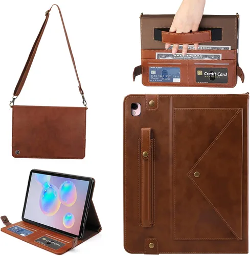 Vista 139 de Funda tipo bolso para iPad mini de 5ª/4ª/3ª/2ª/1ª generación de 7.9 pulgadas, Techcircle funda ligera tipo folio con soporte bandolera con billetera