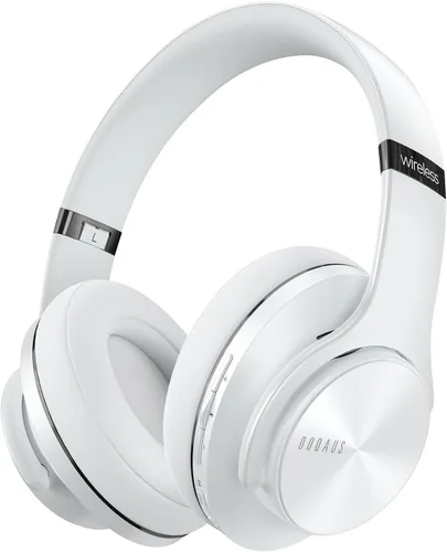Vista 17 de DOQAUS Auriculares Bluetooth sobre la oreja, control de aplicaciones Negro