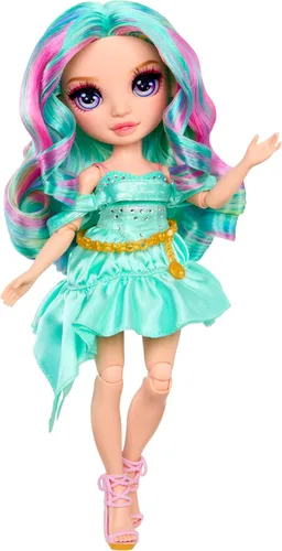 Vista 8 de Rainbow High Be Dazzling Fashion Dolls - Celine Turquesa (Azul Verde) con herramienta Bedazzler y gemas brillantes