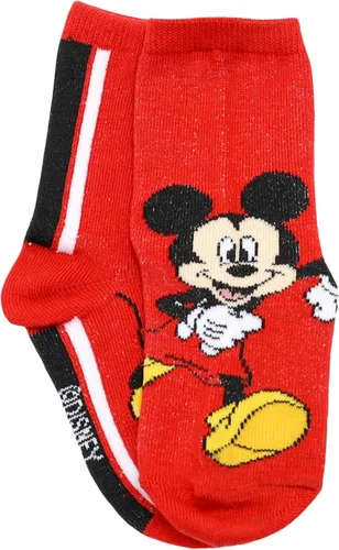 Vista 7 de Disney Paquete de 5 calcetines de Mickey Mouse para niño, Azul