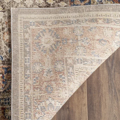 Vista 20 de SAFAVIEH Bijar Collection - Alfombra decorativa de 2 pies 3 pulgadas x 4 pies, marfil y óxido, diseño oriental envejecido, no desprende pelusa
