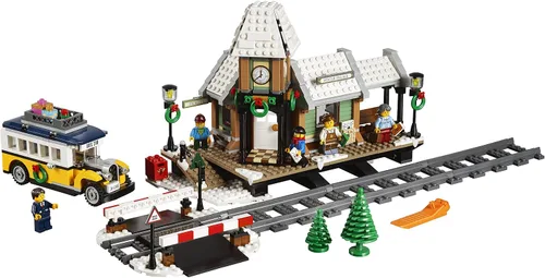 Vista 2 de LEGO Creator Expert Winter Village Station 10259 Kit de construcción