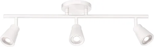 Vista 7 de WAC Lighting, Solo 4 luces LED Energy Star fijo riel 3000K en níquel cepillado cepillado níquel