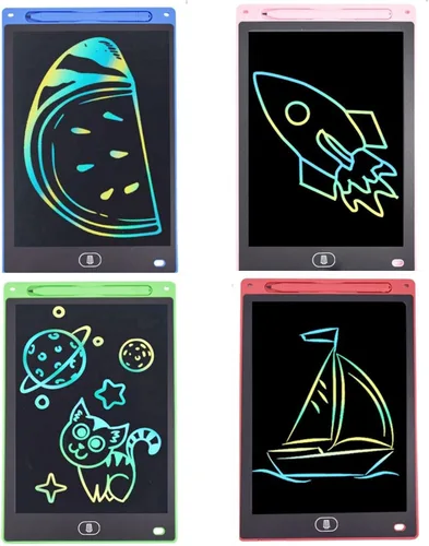 Vista 7 de Tableta de escritura LCD para niños, tablero de escritura de dibujo electrónico, tablero de dibujo educativo para niños de 6 años en adelante, niños