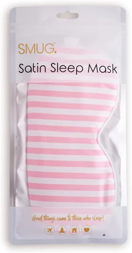 Vista 8 de SMUG Máscara de satén para dormir, viajes, turno de noche, máscara de ojos para dormir para mujeres y hombres, suave para nutrir la piel y reducir