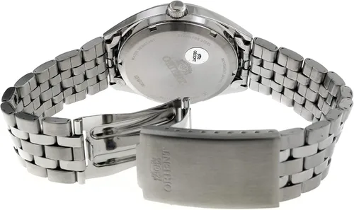 Vista 4 de Orient Tristar Mens clásico automático plata Dial reloj de acero RA-AK0506S