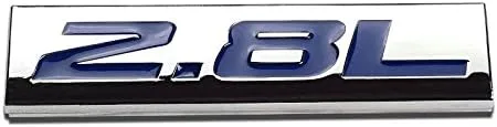 Vista 27 de 1.5L Negro/Cromo Aleación de Aluminio Auto Maletero Puerta Guardabarros Parachoques Insignia Calcomanía Emblema Cinta Adhesiva Pegatina