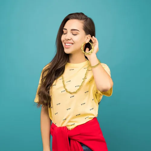 Vista 3 de Fraiieon Accesorios de hip hop de los años 90, disfraces de los años 80 para mujeres y hombres, trajes de DJ para niñas y niños