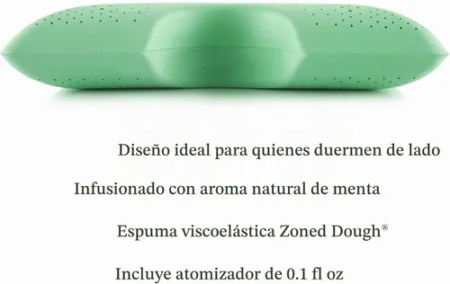 Vista 2 de MALOUF - Nueva almohada Activedough con infusiones de aceite de manzanilla natural.