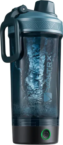 Vista 13 de VOLTRX Botella agitadora, Mezclador eléctrico recargable USB C con Gallium para batidos de proteínas, Vasos agitadores para batidos de proteínas