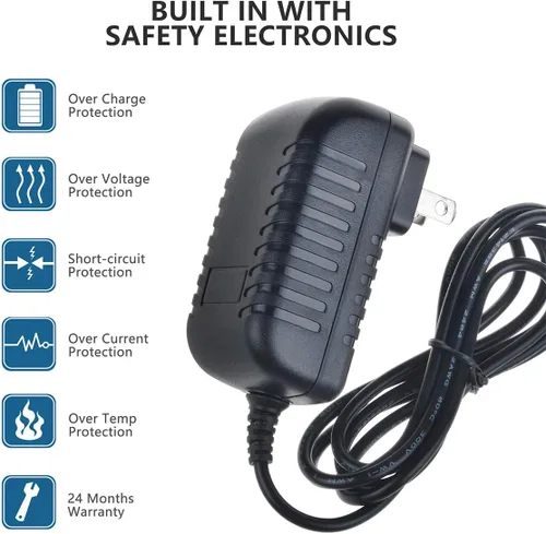 Vista 2 de Cable cargador adaptador de CA para Philips Norelco 420303077990 4203 030 G370 G390