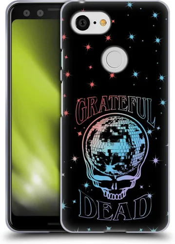 Vista 242 de Head Case Designs Funda de gel con licencia oficial de Grateful Dead Bear Trends [protección de grado militar] compatible con Google Pixel 3