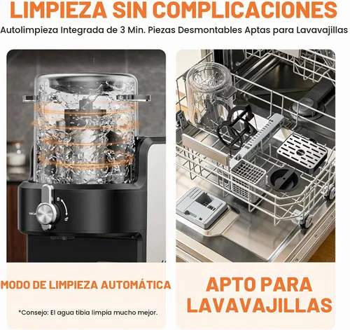 Vista 8 de Máquina de granizado con 15 minutos de aguanieve rápido 6 preestablecidos