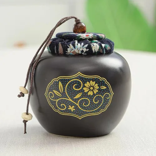 Vista 8 de Juego de té de viaje portátil de cerámica, el mejor regalo para la temporada de graduación, día de la madre, día del padre, Navidad, Halloween
