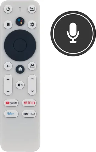 Vista 2 de Remoto de voz de repuesto compatible con Onn Android TV 4K UHD Stick TV Box 100024646 100026240