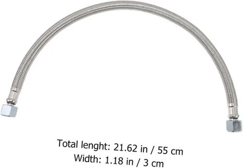Vista 9 de Manguera de líder trenzada de acero inoxidable para compresor de aire Manguera de aire duradera para compresor Rendimiento y flexibilidad confiables