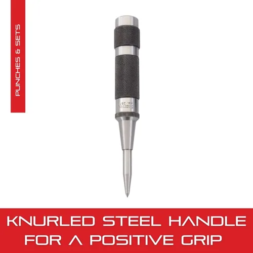 Vista 11 de Starrett 18 C Perforadora de centro automático con trazo ajustable, 5 – 1/4" de longitud, diámetro de 11/16